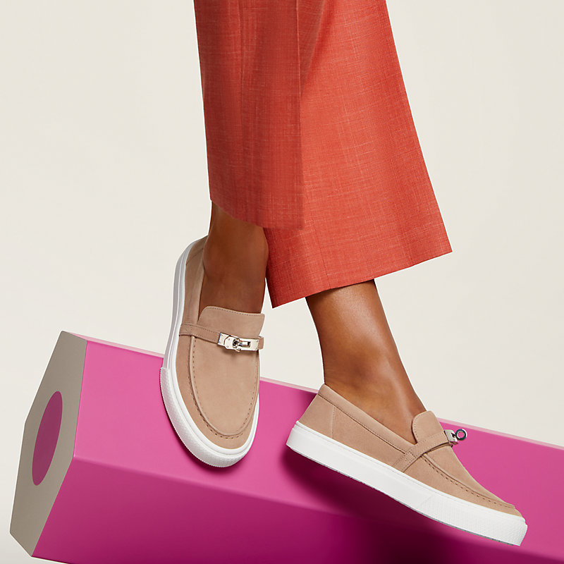 Game slip-on sneaker - Beige | Hermès USA